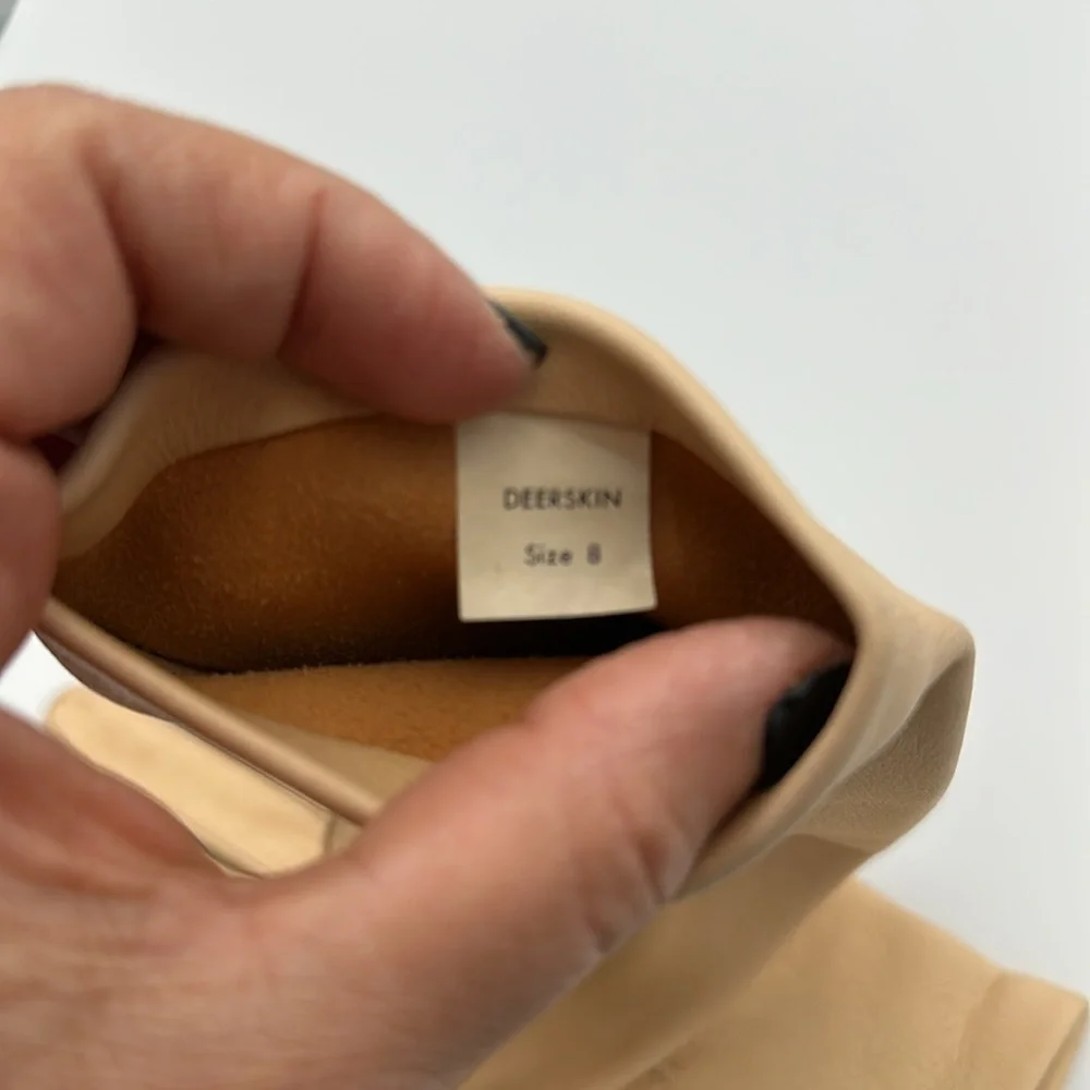Deerskin Gloves Color Butter